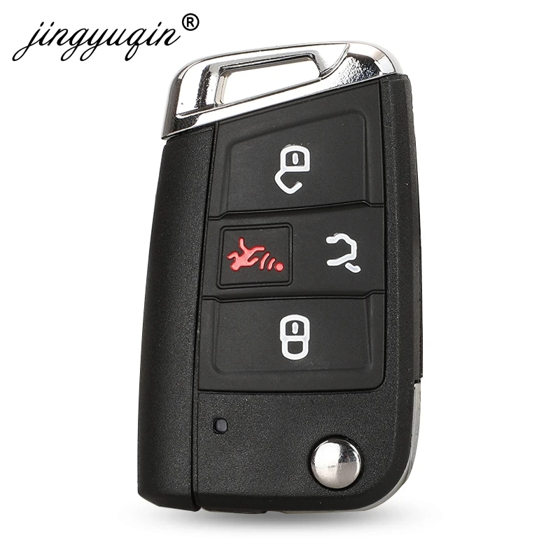 Складной чехол для автомобильного ключа jinyuqin Vw Seat Ibiza Skoda Superb Golf Mk7 Passat B8 Tiguan allspace