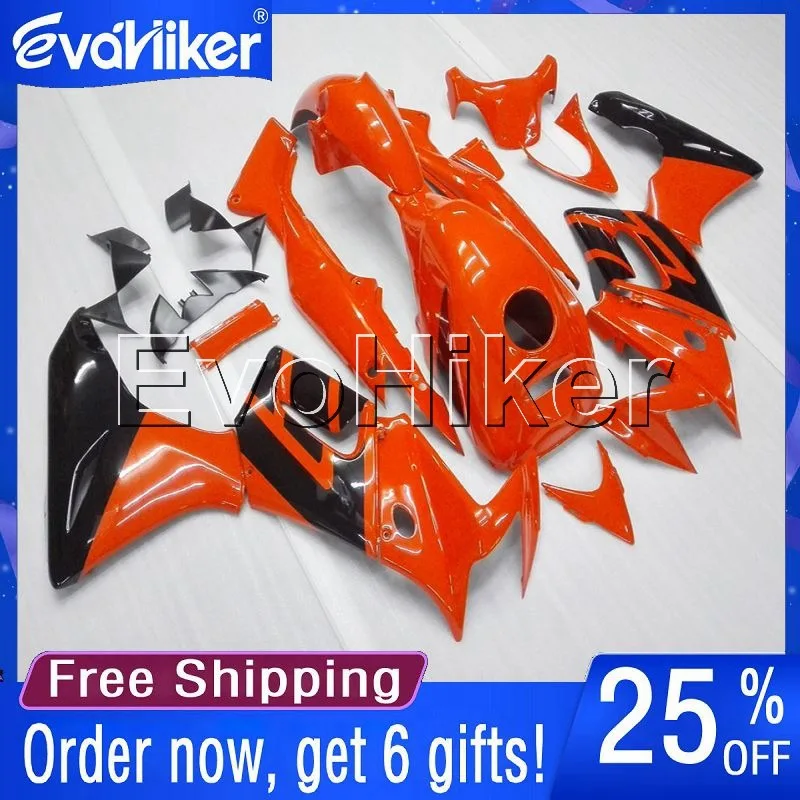 

Custom motorcycle fairing for CBR125R 2002 2003 2004 2005 2006 2007 ABS motorcycle bodywork kit orange+gifts