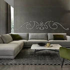 Наклейка s алмазная живопись 5D мозаика настенная наклейка Полная площадь Королевский роскошный дворец изголовье фон рококо Викторианский Ретро D011