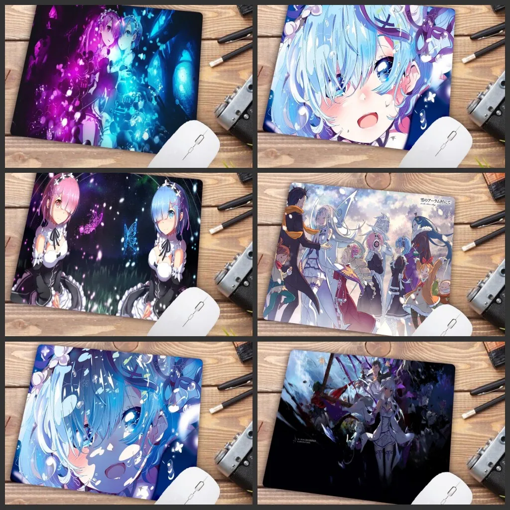 Mairuige большая акция Rem Re Zero Аниме девушка прочный Коврик для мыши версия Мыши
