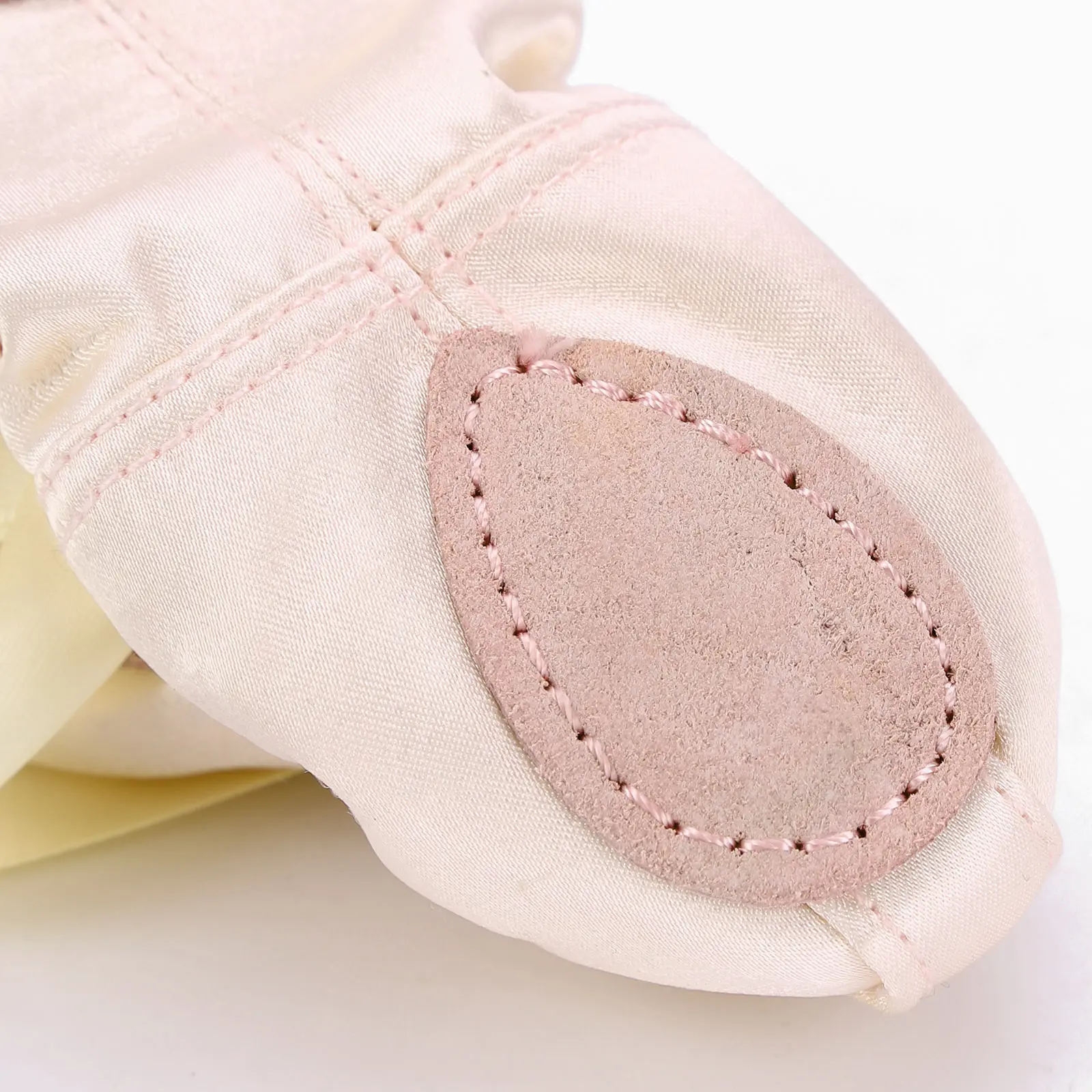 Балетки детские для девочек атласные пуанты танцев йоги балетки плоская подошва