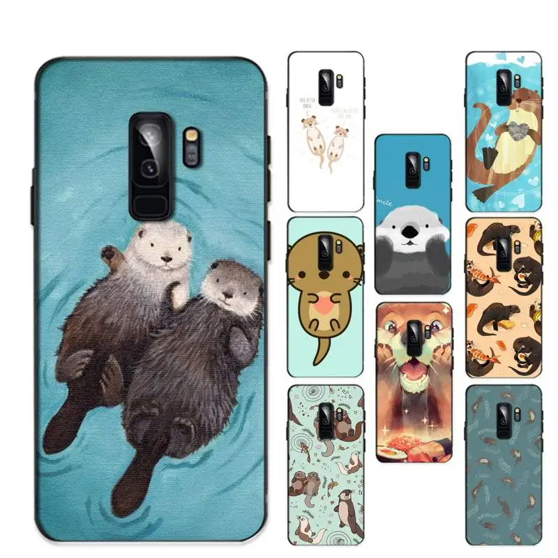 

Cute Cartoon Animal Otter Phone Case For Samsung Galaxy S20 lite S21 ULTRA S30 S10 S9 S8 plus S7 edge Capa