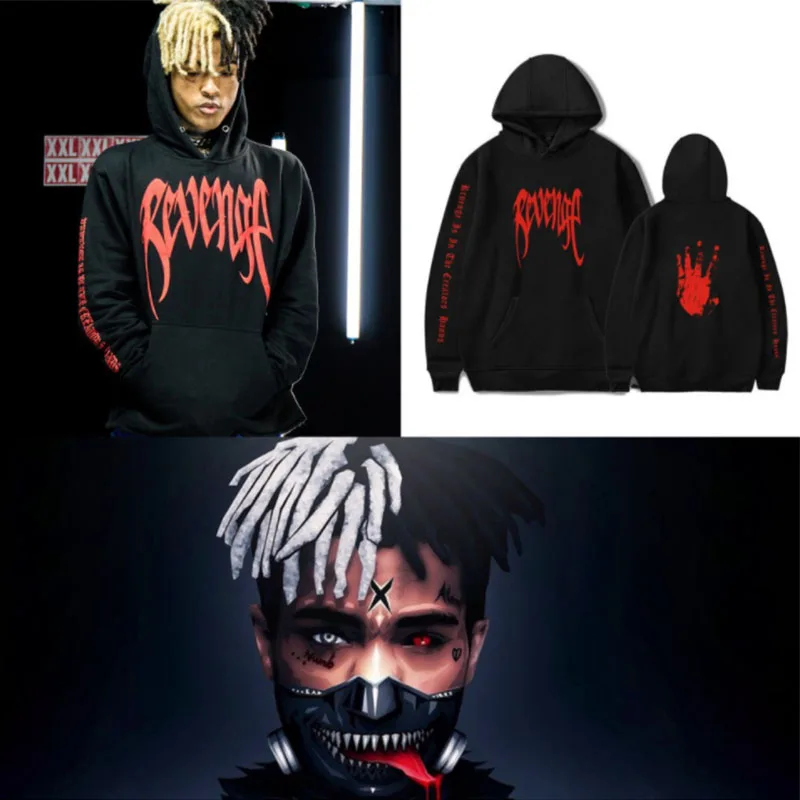 

2020 New Xxxtentacion Hoodie Sweatshirts Women Men Oversize Vintage Hoodies Streetwear Casual Hip Hop Hooded Pullover Sweatshirt