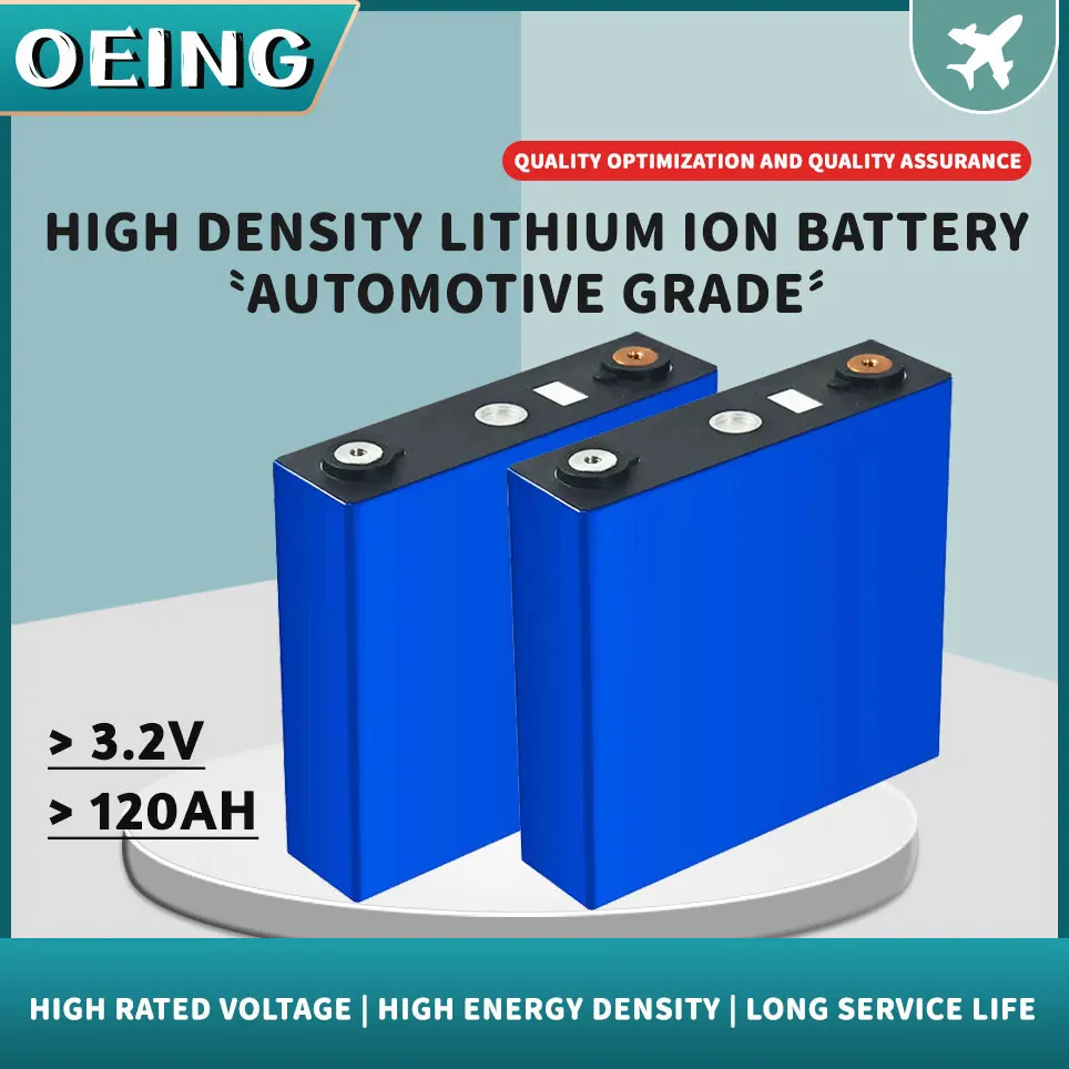 

Original 3.2v 120ah lifepo4 Rechargeable Battery DIY 12v 24v 48v deep cycle package ldp lithium cell lithium iron phosphate