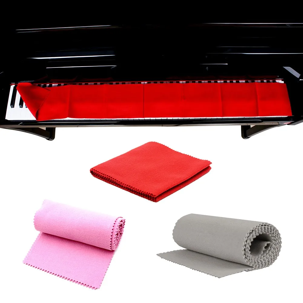 

Cotton Piano Cover Cloth Dust Cloth Soft Piano Keyboard Key Cover For Any 88 Key Piano Or Keyboard Dampproofing Pure Cotton