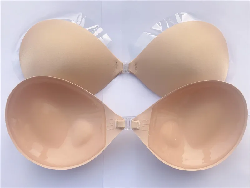 Strapless Bra Invisible Adhesive Bra for Women Push Up Invisible Sticky Bra Backless Bra