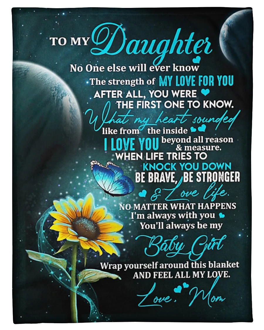 

Супермягкое фланелевое одеяло для кровати с изображением бабочки подсолнуха для моей дочери, идеальный домашний декор для дивана, стула, ди...