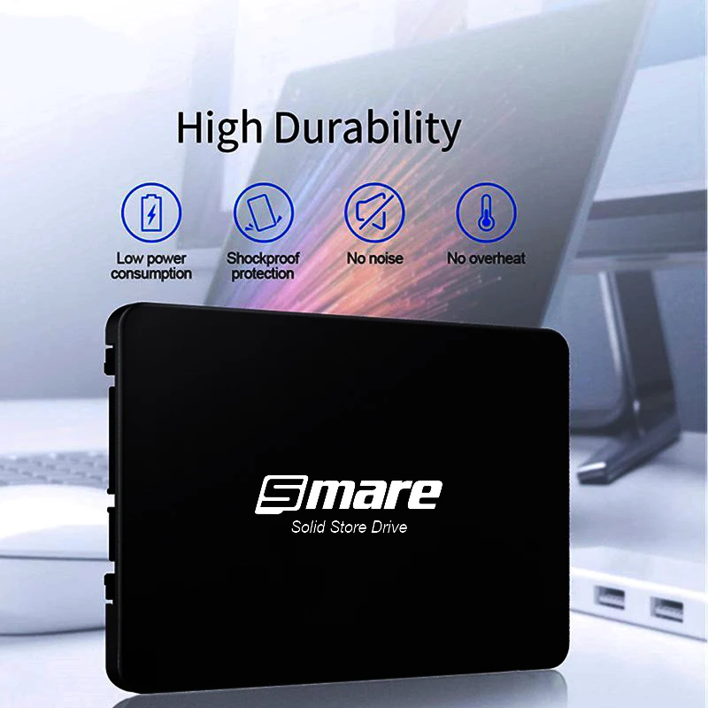 10PCS Smare Ssd 120GB 128GB 240GB 256GB 480GB 512GB 1TB Hdd 2.5 Hard Disk Disc 2.5 " Internal Solid State Drive Hard drive disk