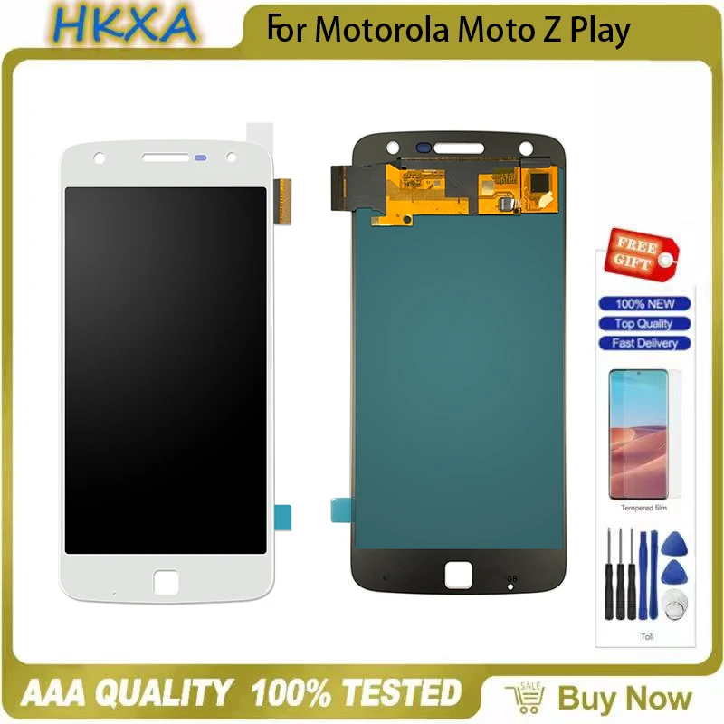 

5.5" AMOLED LCD Display For Motorola Moto Z Play XT1635 XT1635-01 XT1635-02 LCD Screen Touch Digitizer Assembly For Moto Z Play