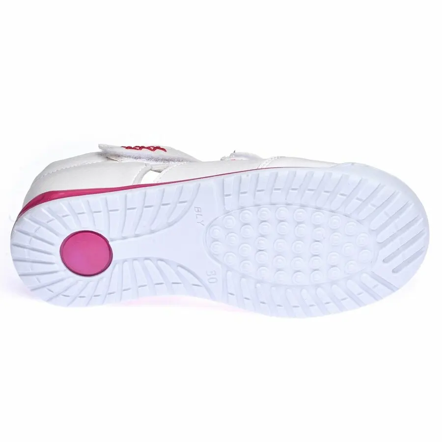 

Cute Bebe Kiko Lf 2391-96 Orthopedic Girl Shoes Sandals White Fuchsia