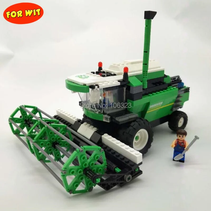 Детская игрушка для пожилых людей счастливый фермер Toyshop 2 в 1 ферма комбайн
