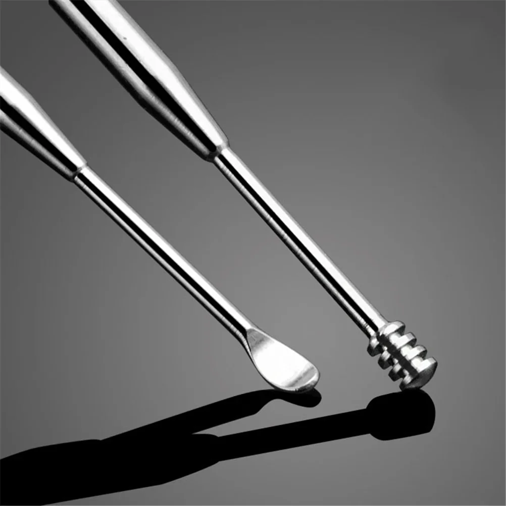 

Stainless Steel Ear Pick Wax Remover Curette Ear Scoop Spoon Earwax Clean Tool