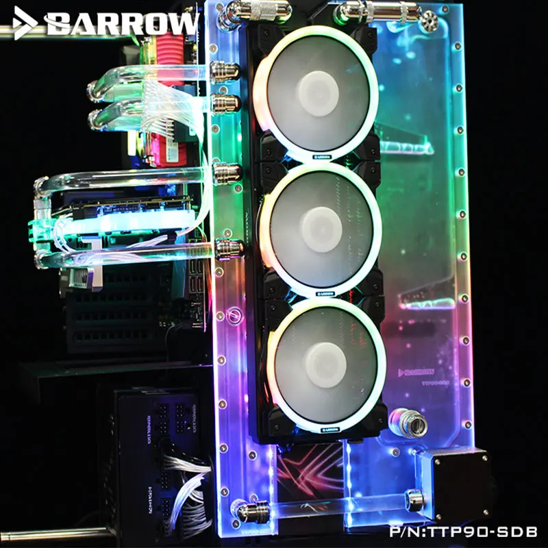 Барроу TTP90 SDB водные доски для Thermaltak Core P90TG чехол Intel CPU водный блок и один/двойной