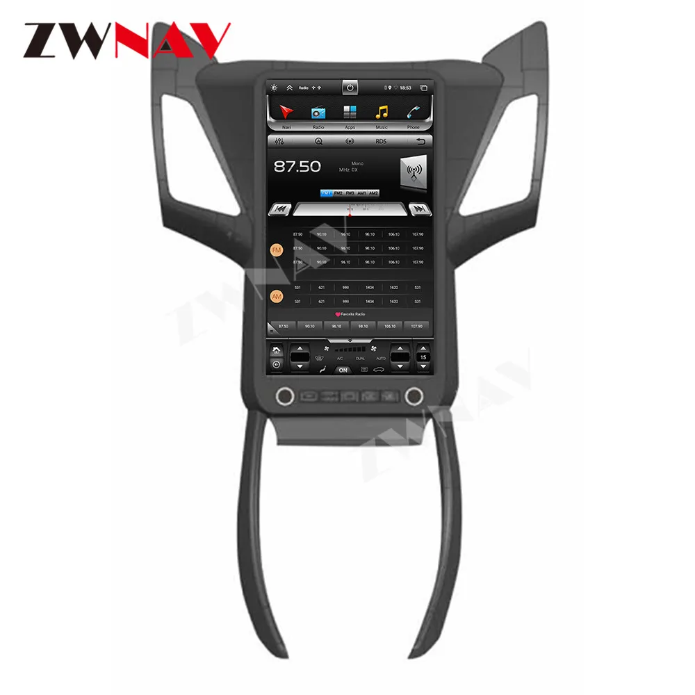 

ZWNAV android 10.0 Auto Electronics 4g gps tracker Car Multimedia dvd Player For Hyundai elantra 2012-2017 car stereo head unit