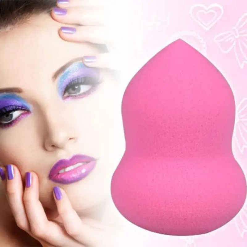 1pc gourd water drop beauty egg BB cream blush foundation makeup flutter healthy latex soft sponge |