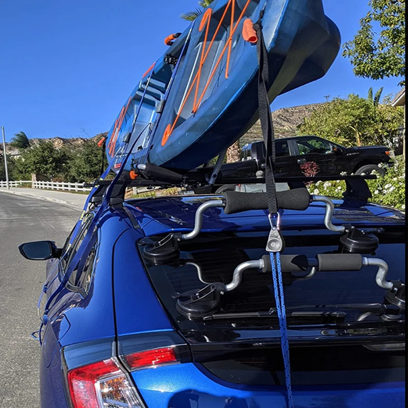 

Suction Boat Roller Load Assist for Mounting Kayaks and Canoes to Car Tops