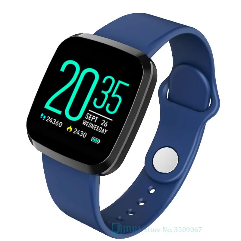 blue P3 умные часы для детей, Детские умные часы для девочек и мальчиков, электронные умные часы для студентов, детские спортивные умные часы в возрасте от От 3 до 18 лет - Цвет: blue