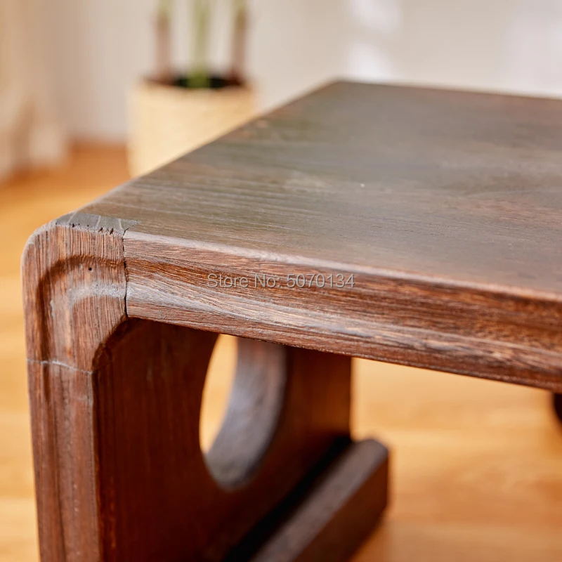 Античный деревянный стол для пианино прямоугольный чайный и журнальный столик