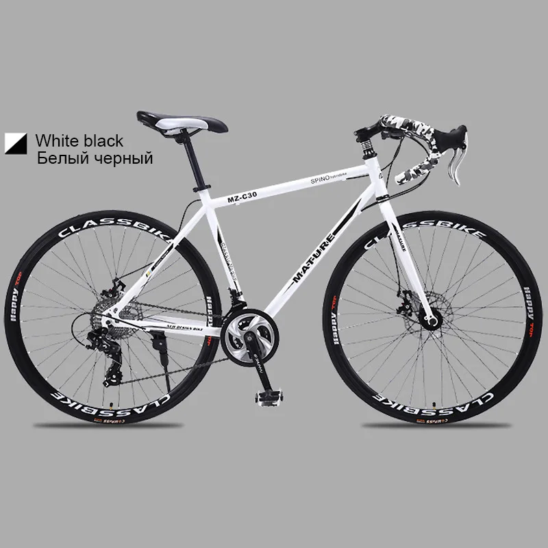30 speed WB 21 27and30 скоростной шоссейный велосипед 700c, алюминиевый дорожный велосипед с двойным диском, дорожный велосипед с песком, ультра-светильник, велосипед для взрослых - Цвет: 30 speed WB