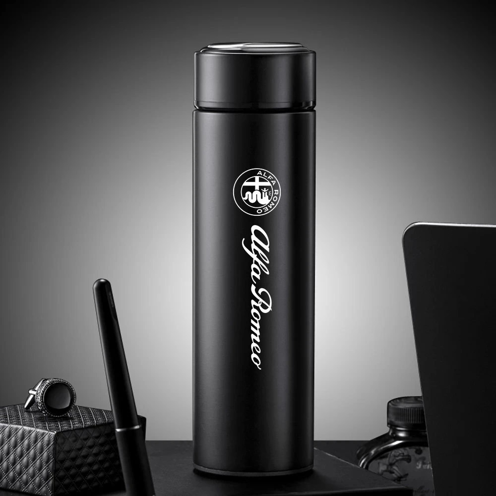 

NEW 500ml Car Smart Vacuum Flask Stainless Steel thermo mug with logo For Lexus RX 300 IS 250 GX 400 UX 200 NX LX LS GS ES CT200