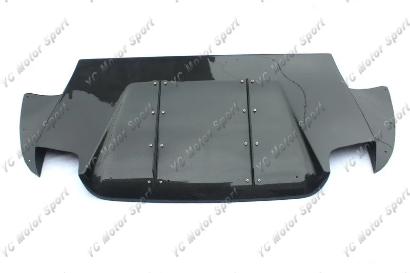 Автомобильные аксессуары задний диффузор из углеродного волокна подходит для