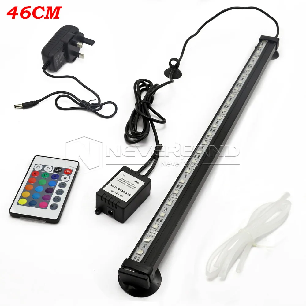 Светильник для аквариума с вилкой Стандарта Великобритании США ЕС 5050 RGB