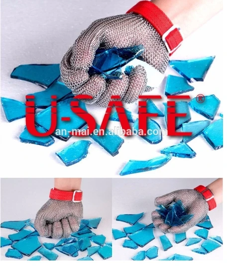 

106 steel kitchen glvoe Knife Cut safety glove glass working glove anti cut