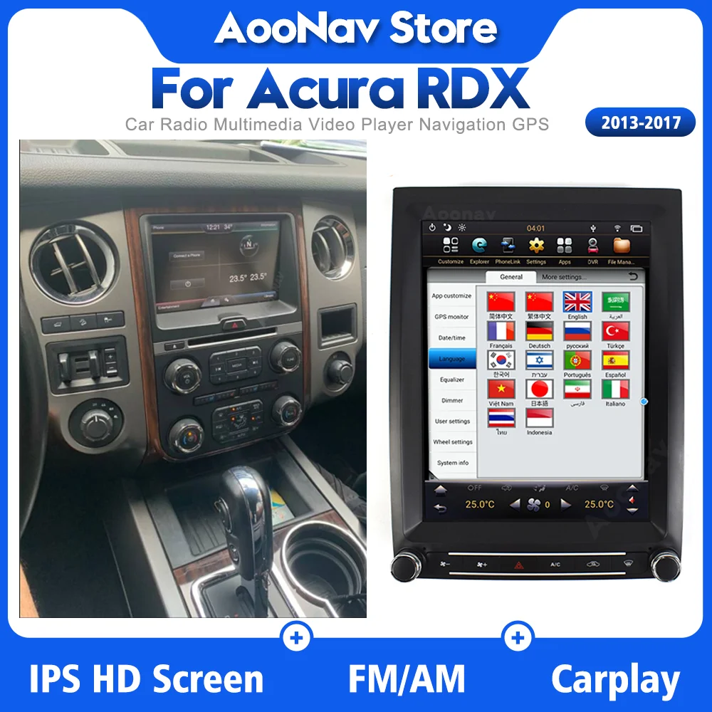 

2din Android system Car radio for Ford expedition 2013 2014 2015 2016 2017 stereo multimedia player wireless carplay head unit