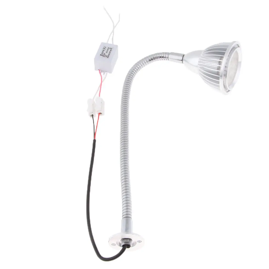 

12V 5W LED Flexible Gooseneck Reading Chart/map Light for Boat