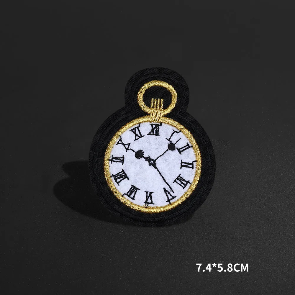 Нашивки для часов в стиле ретро 3D аппликации с вышивкой виде кулака кота сделай