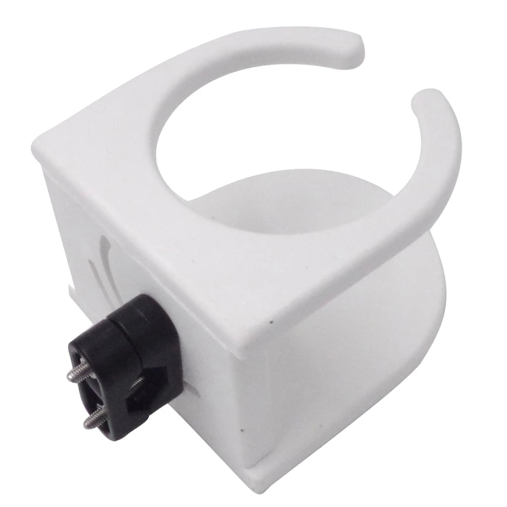 

Drink Holder White Plastic Single Cup Holder For Boats Marine Car