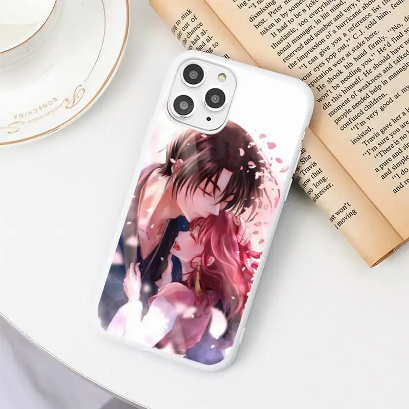 

Akatsuki no yona of the Dawn Phone Case Candy Color White for iPhone 11 pro XS MAX 8 7 6 6S Plus X 5S SE 2020 XR