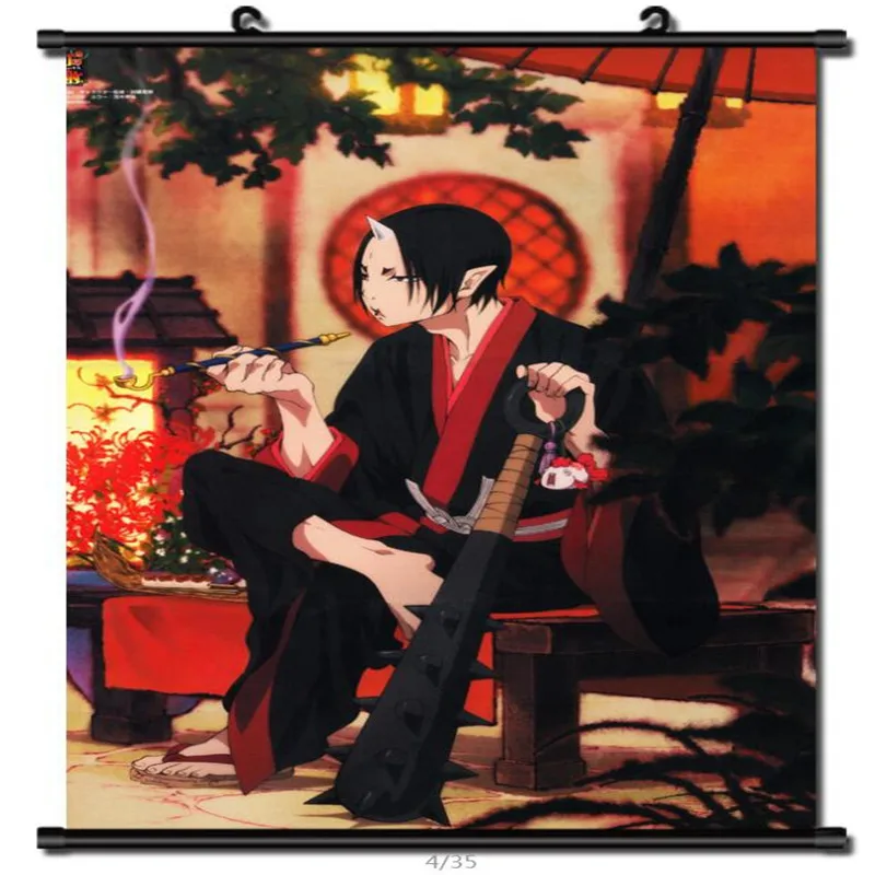 Японские декоративные картинки аниме Hozuki's Coolheadedness Hoozuki no Reitetsu персонаж HOZUKI