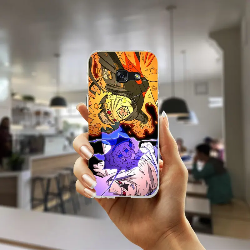 Picture 1 Ботинки в стиле аниме «Naruto для Samsung Galaxy J3 J4 J5 J6 J7 J8 A3 A5 A7 Coque сумки Силиконовые мягкие чехлы для телефонов - Цвет: Picture 1