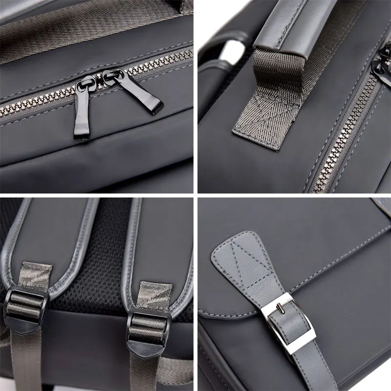 

Light Waterproof Business Backpacks Men Leisure Travel Laptop Back Pack Fashion Solid Casual School Outdoor Shoulder Bags B018