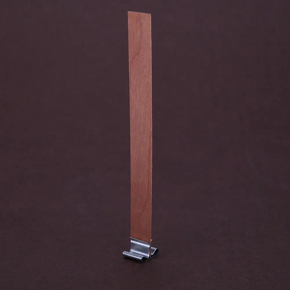 50 шт древесины лампы в форме свечи Фитили базовый зажим для расходные материалы