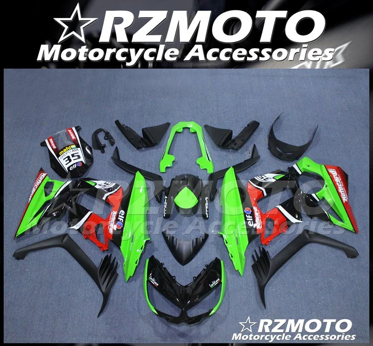 

New ABS Motorcycle Fairing kits fit for Kawasaki Z1000SX 2010 2011 2012 2013 2014 2015 2016 Custom Green Red