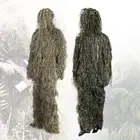 Камуфляжный охотничий костюм Ghillie, одежда для секретной охоты, воздушной стрельбы, снайперские костюмы, камуфляжная одежда с чехлом