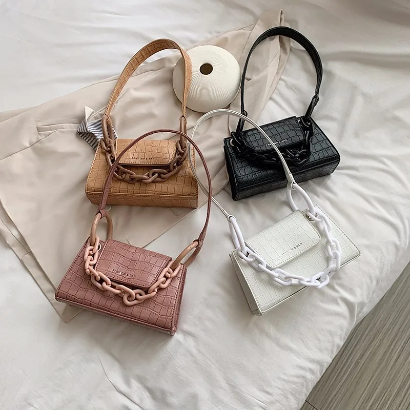 

Women Purse With Chain Bags For Women 2020 New Purses And Handbags Luxury Designer Shoulder Bag High Quality Brand Designer Bag