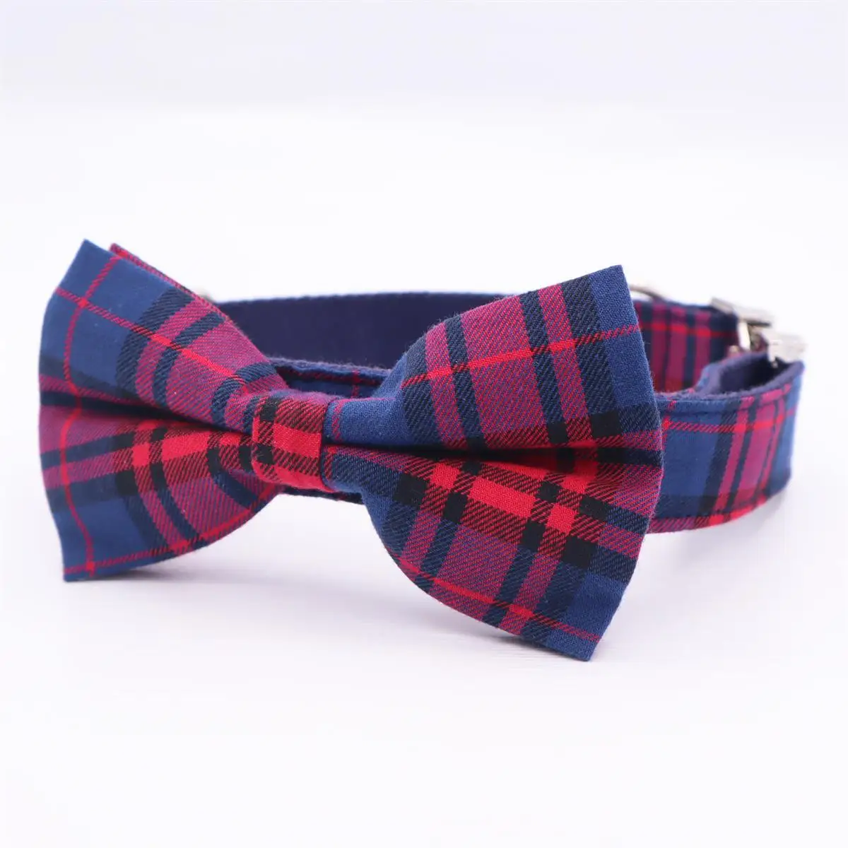 Классический клетчатый галстук бабочка для собаки воротник девочки мальчик