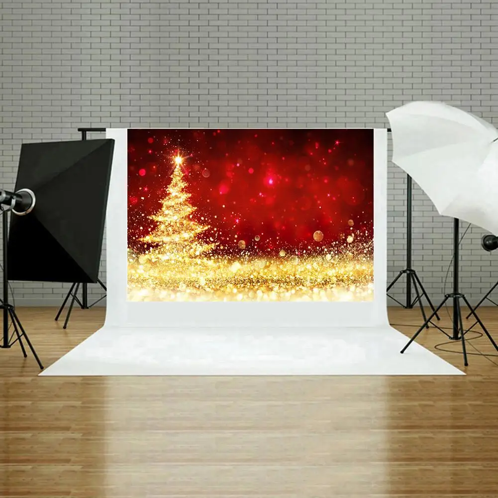 Светящаяся Рождественская елка тканевый фон для студийной фотосъемки гостиной