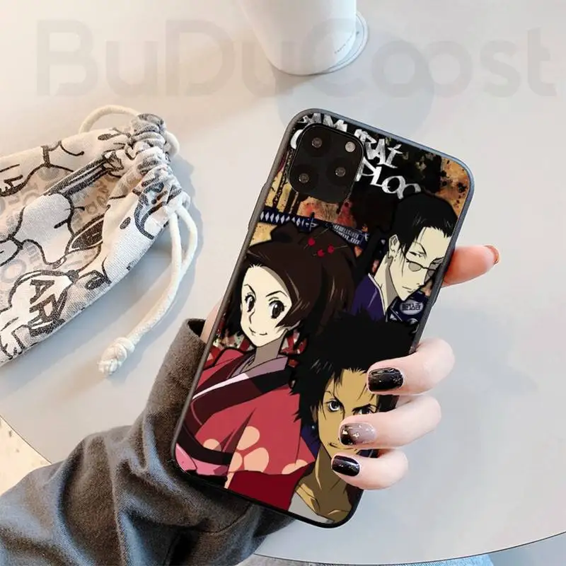 

Samurai Champloo Anime Fashion Phone Case For Iphone 11 Pro 11 Pro Max X XS XR XS MAX 8plus 7 6splus 5s Se 7plus SE 2020 Case