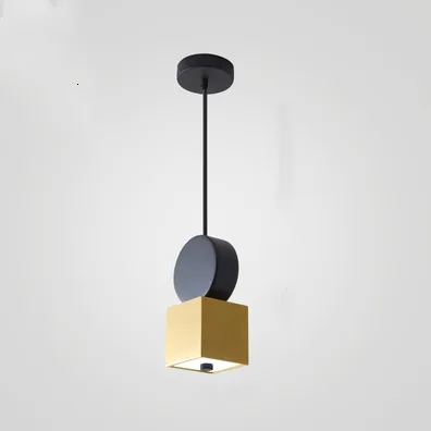 Современный промышленный подвесной светильник в скандинавском стиле