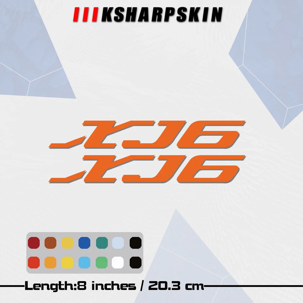 

Motorcycle universal car stickers modified fuel tank helmet stickers decals suitable for YAMAHA XJ6