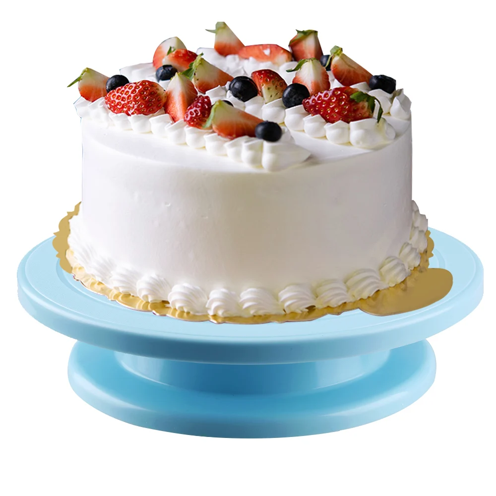 

DIY Cake Turntable Baking Silicone Mold Cooking Plate Rotating Round Cake Decorating Tools Rotary Table Pastry Supplies Stand