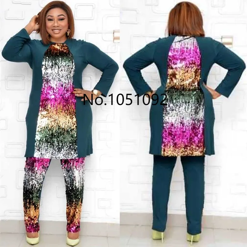 Комплект из 2 предметов одежда в африканском стиле летние платья для женщин