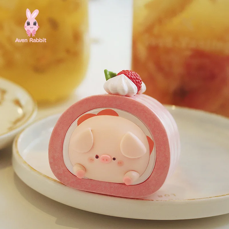 Caja Ciega de Piko Pig, Caja Ciega de postre, bolso de adivinaci&oacute;n, Caja Ciega, juguetes, figuras de Anime, modelo de regalo para ni&ntilde;as, adornos para mu&ntilde;ecas-3