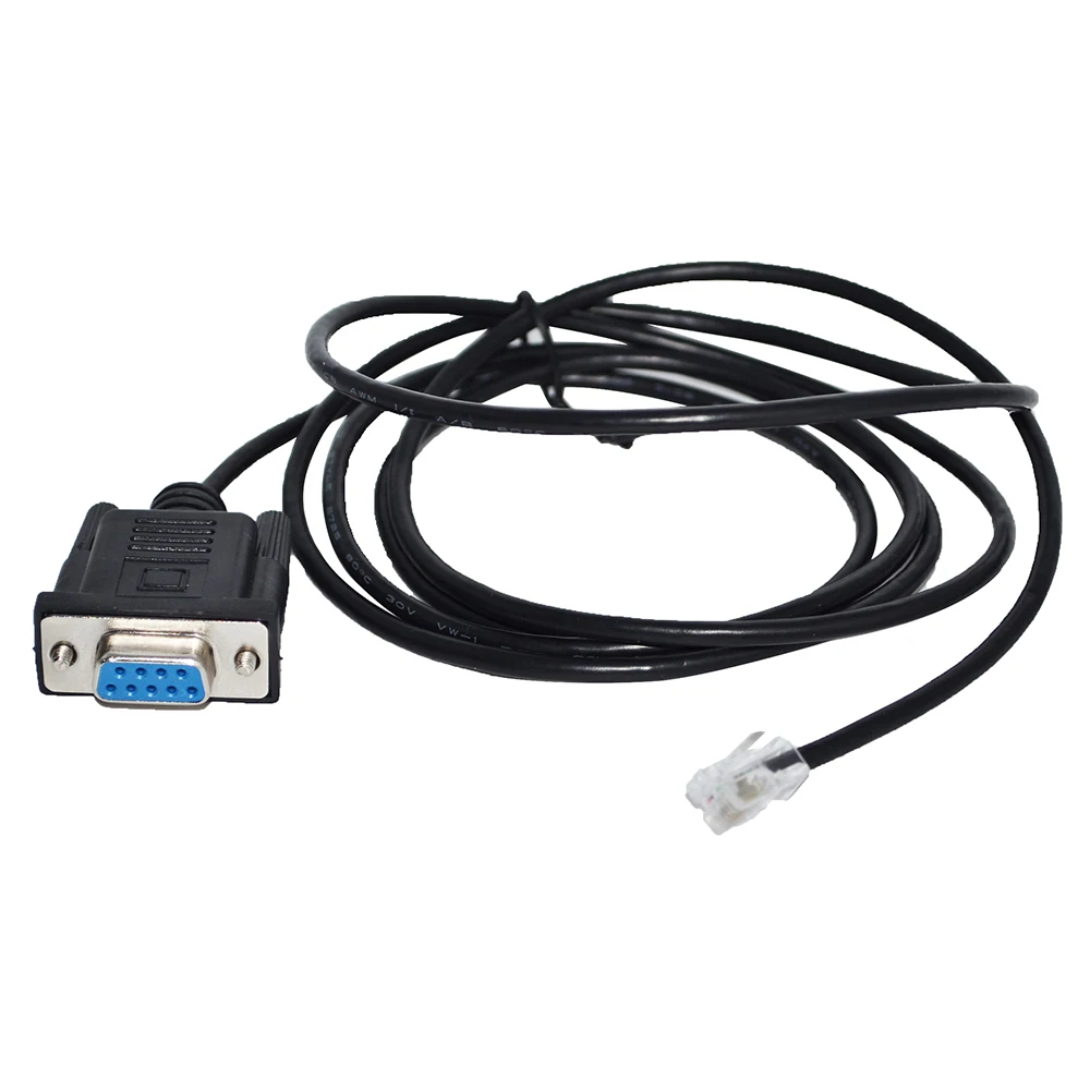 DB9 D-SUB 9 PIN RS232 TO RJ11 RJ12 6P4C ADAPTER PC TO HBX HANDBOX CONSOLE CONTROL CABLE FOR MEADE LX200GPS I/O HC HAND CONTROL