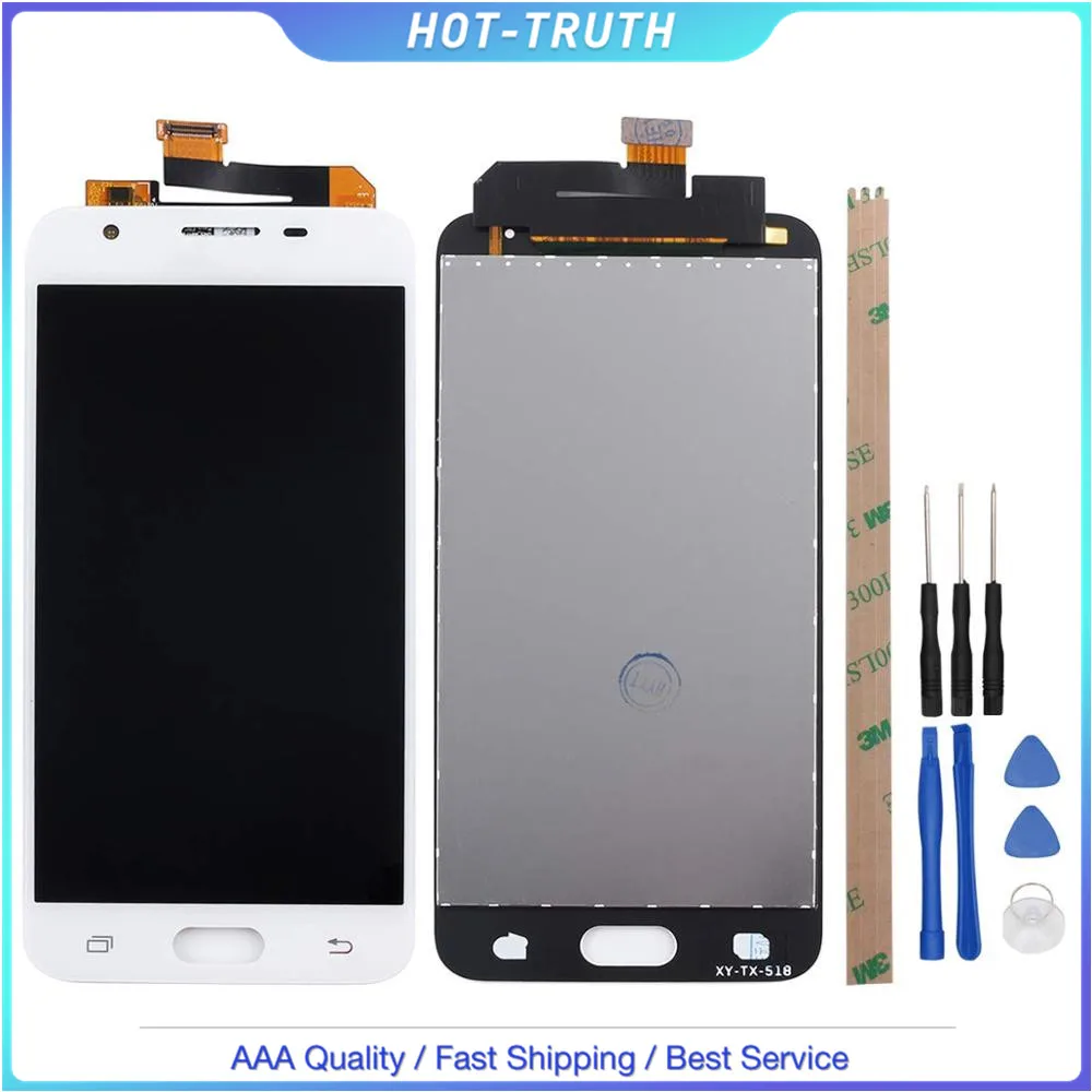 10 шт./лот для Samsung Galaxy J5 prime G570F G570 SM-G570F LCD дисплей J5P сенсорный экран дигитайзер в