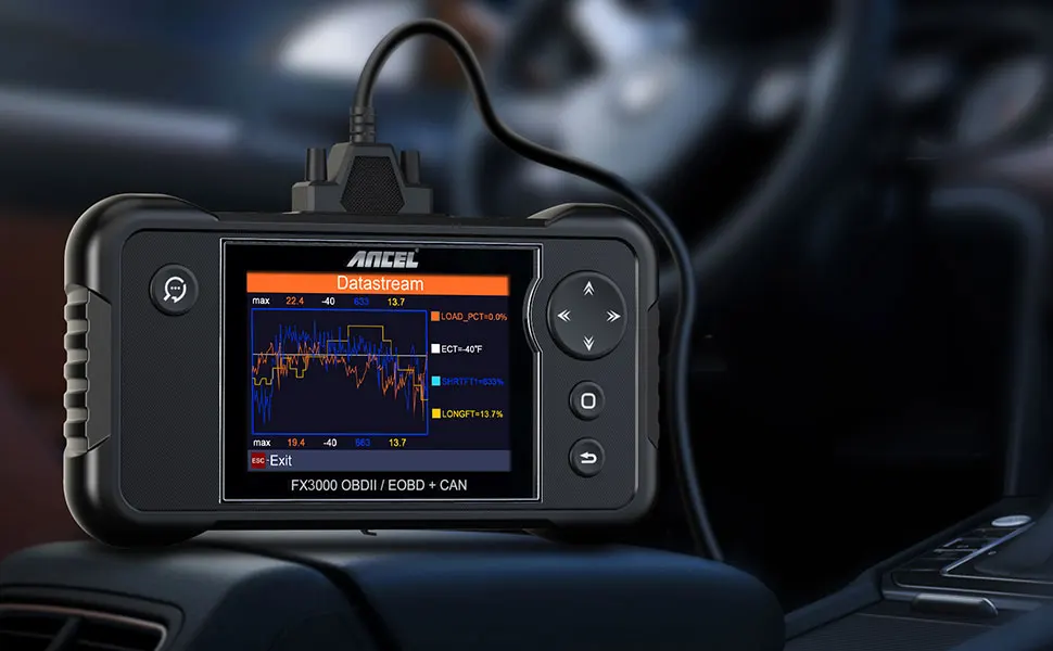 Ancel FX3000 OBD2 автомобильный диагностический инструмент ABS масло сервис BMS EPB SAS Сброс OBD2 сканер Профессиональный Автомобильный сканер бесплатное обновление
